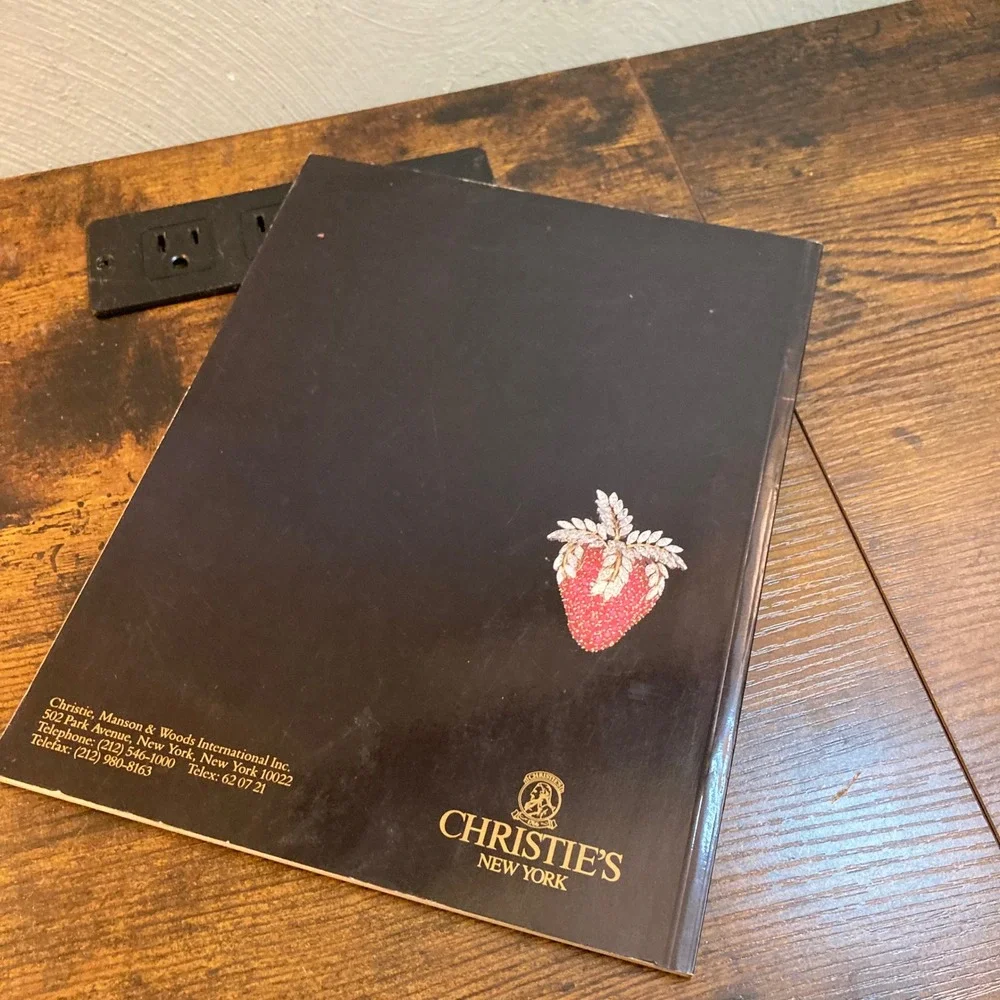 Christies 1988 Jewels from the Collection of Ailsa Mellon Bruce Auction Catalog